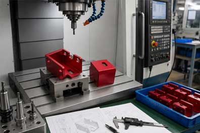 Industriemaschinen CNC-Bearbeitung: Langlebige kundenspezifische Teile für schwere Anwendungen